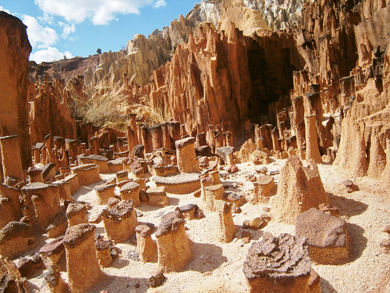 Sandstone formations, Madagascar
